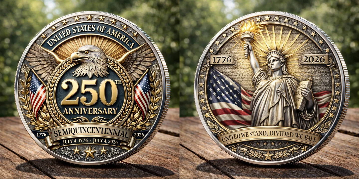 🏆Flash Sale 60% OFF - U.S 250th Anniversary Commemorative Coin