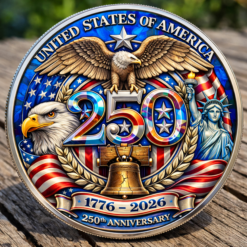 🏆New Year 60% OFF- U.S 250th Anniversary Commemorative Coin