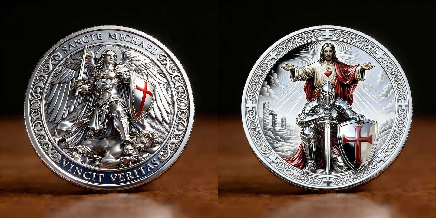 🏆New Year 60% OFF- Saint Michael Guardian Coin