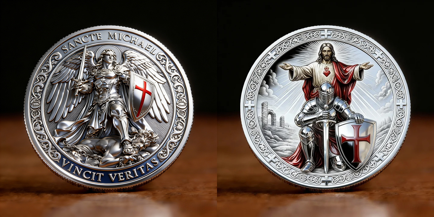 🏆New Year 60% OFF- Saint Michael Guardian Coin