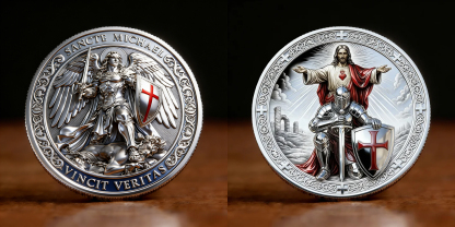 🏆New Year 60% OFF- Saint Michael Guardian Coin