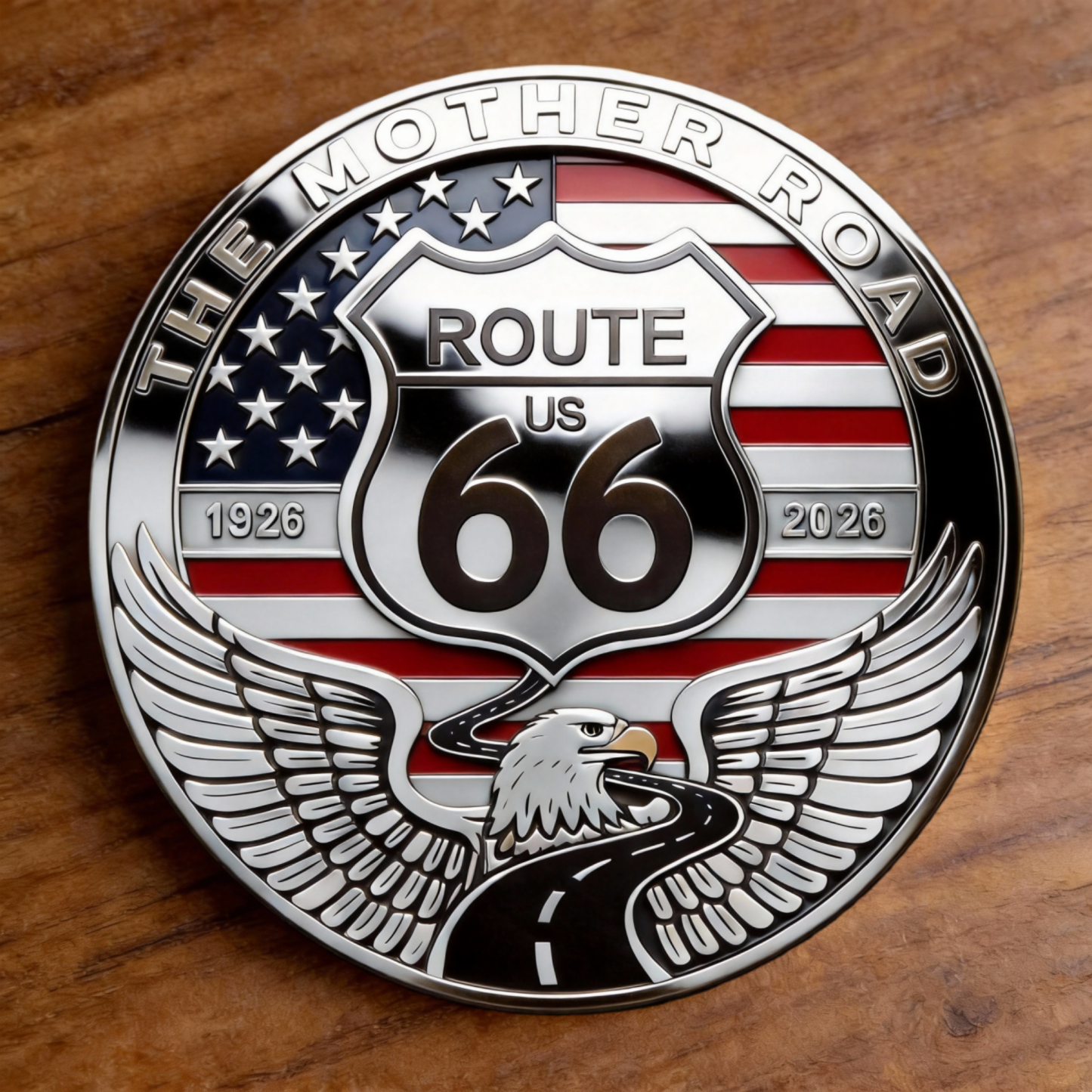 🏆Flash Sale 60% OFF-ROUTE 66 – 100TH ANNIVERSARY COMMEMORATIVE COIN