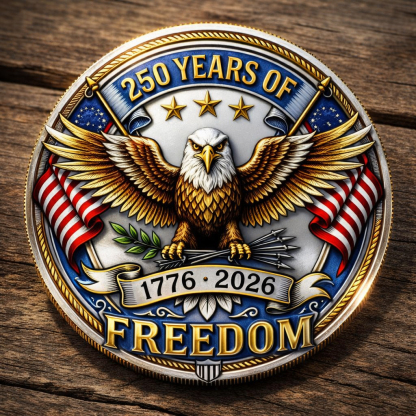 🏆Flash Sale 60% OFF - 250 Years of Freedom Commemorative Coin