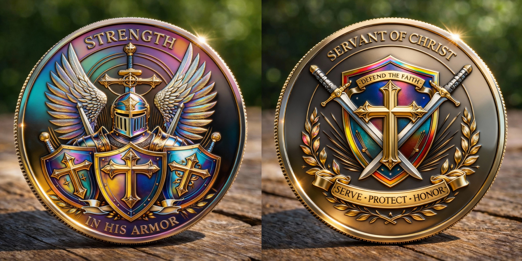 Christian Strength & Servant of Christ Commemorative Coin
