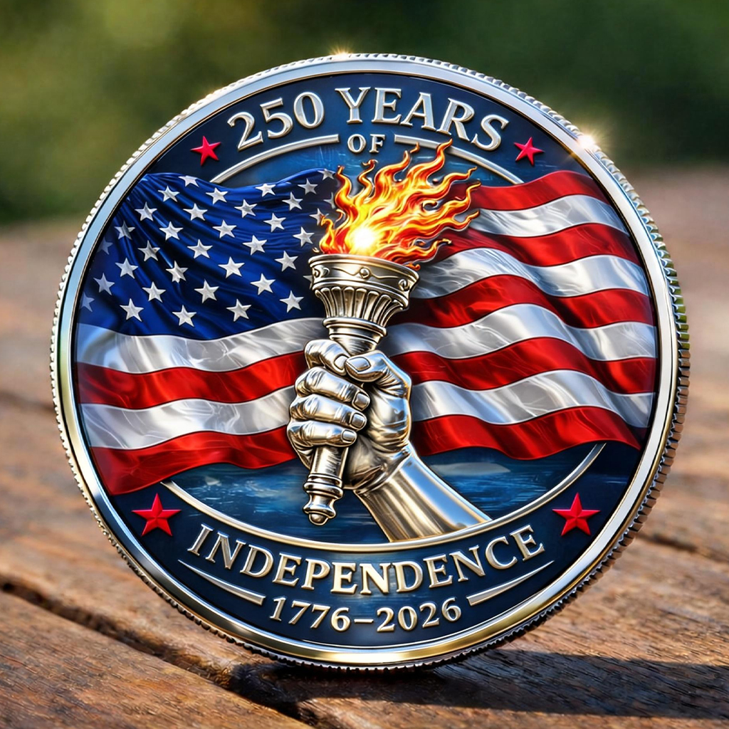 America 250th Anniversary Commemorative Coin
