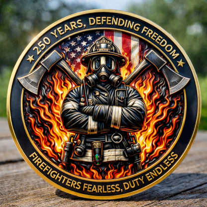🏆Flash Sale 60% OFF - Firefighters 250th Anniversary Commemorative Coin