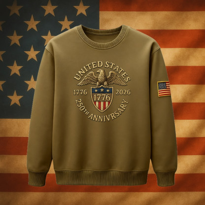 🦅🇺🇸 United States 250th Anniversary Commemorative Sweatshirt