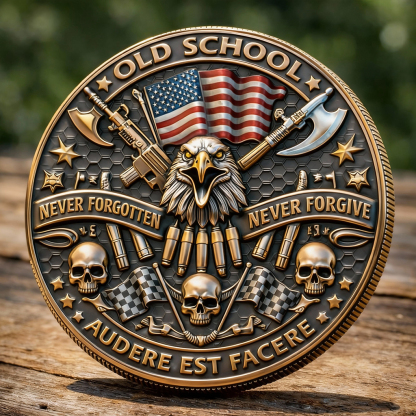The Badass Generation Gen X Challenge Coin
