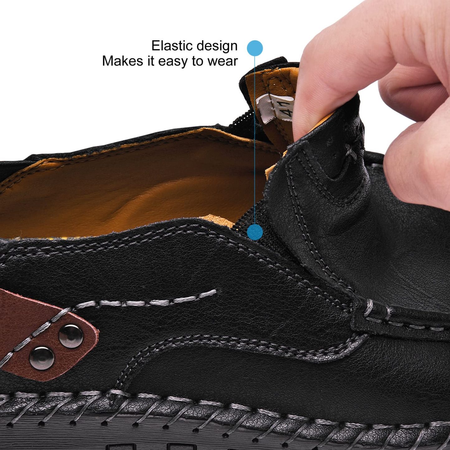 ⏰Hot sale 70% OFF 🔥 Men's   Genuine Leather Slip-On Loafers