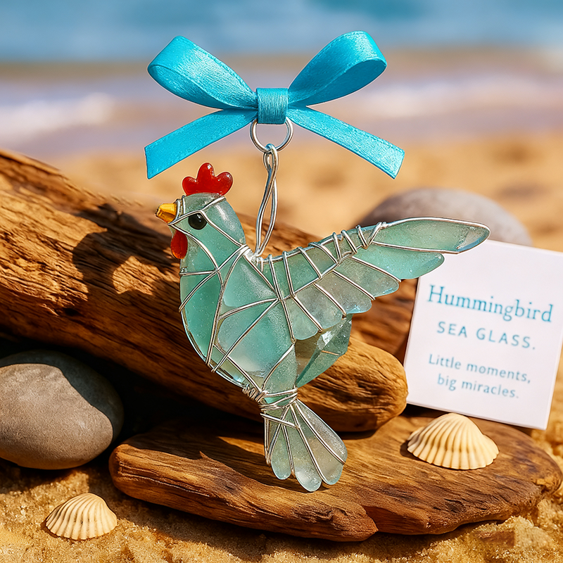 🌊 Sea Glass Horse Year Animal Gift