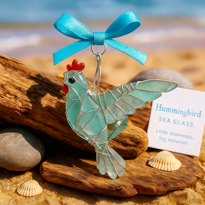 🌊 Sea Glass Horse Year Animal Gift