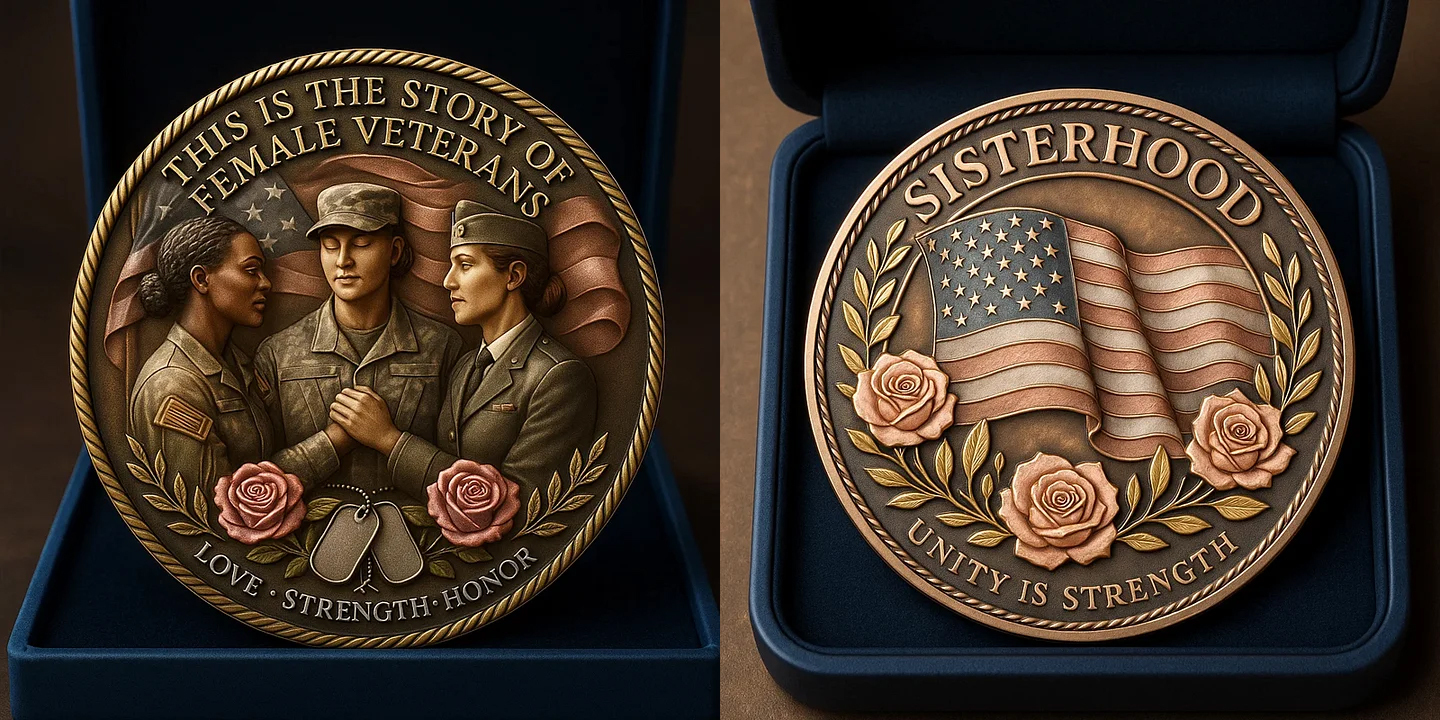 Women's Veteran Sisterhood Commemorative Coin
