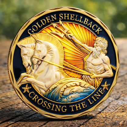 🏆Flash Sale 60% OFF - Shellback Crossing the Line Commemorative Coin