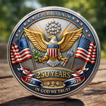 United States 250th Anniversary Commemorative Coin (1776–2026)