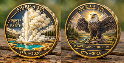 🏆Flash Sale 60% OFF - America 250 Power of the Earth Commemorative Coin