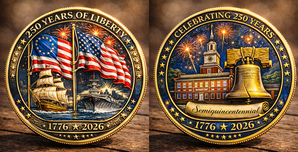 🏆Flash Sale 60% OFF - United States Semiquincentennial Celebration Coin