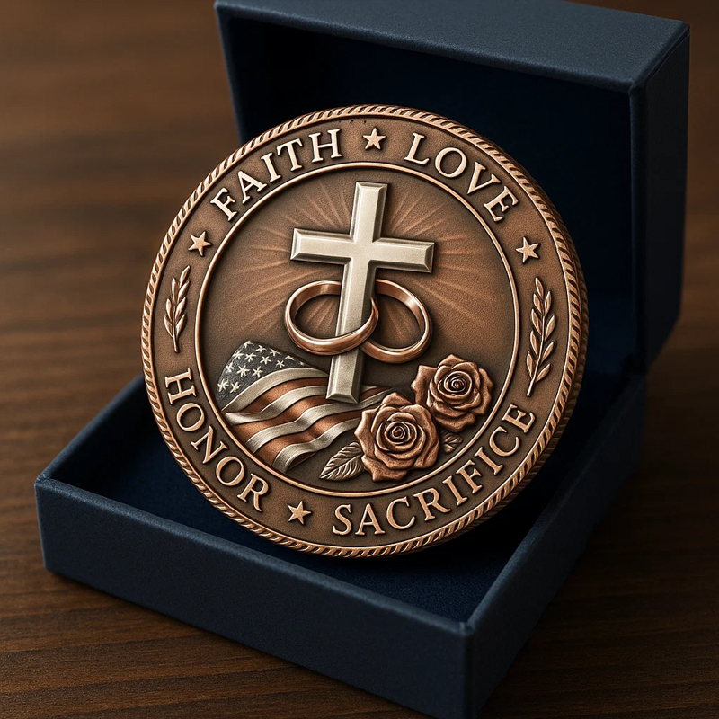 Women's Veteran Wife Commemorative Coin