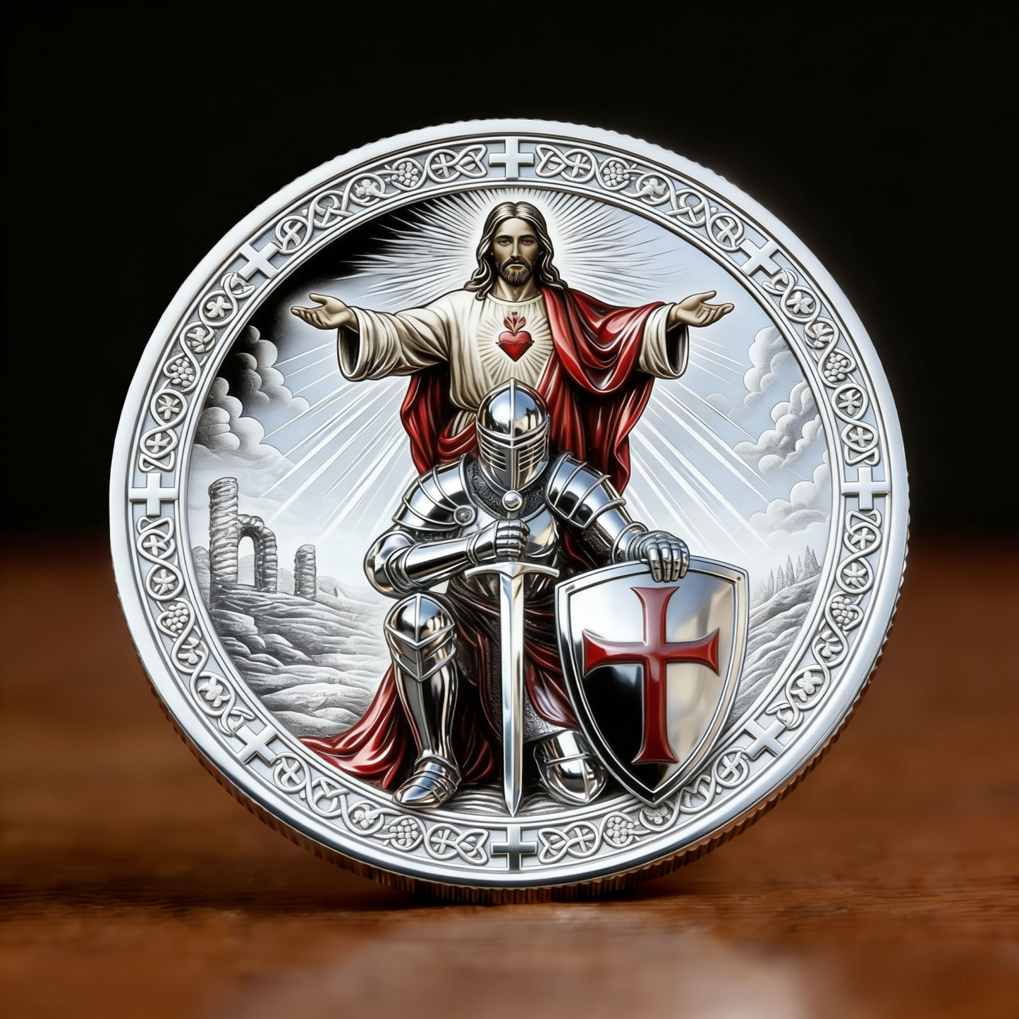 🏆New Year 60% OFF- Saint Michael Guardian Coin
