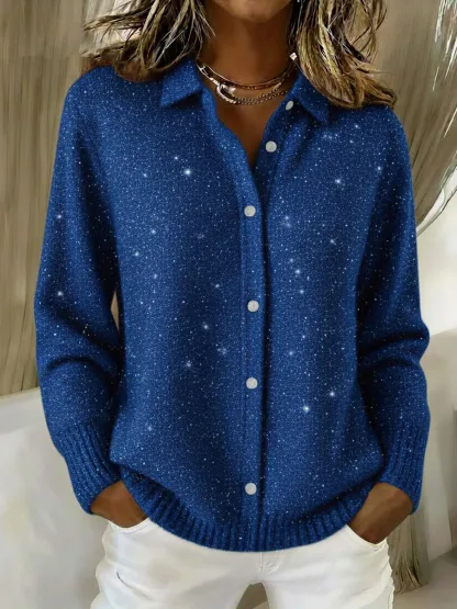 🎄Clearance Sale🔥Women's sequined glitter shirt/sweater.