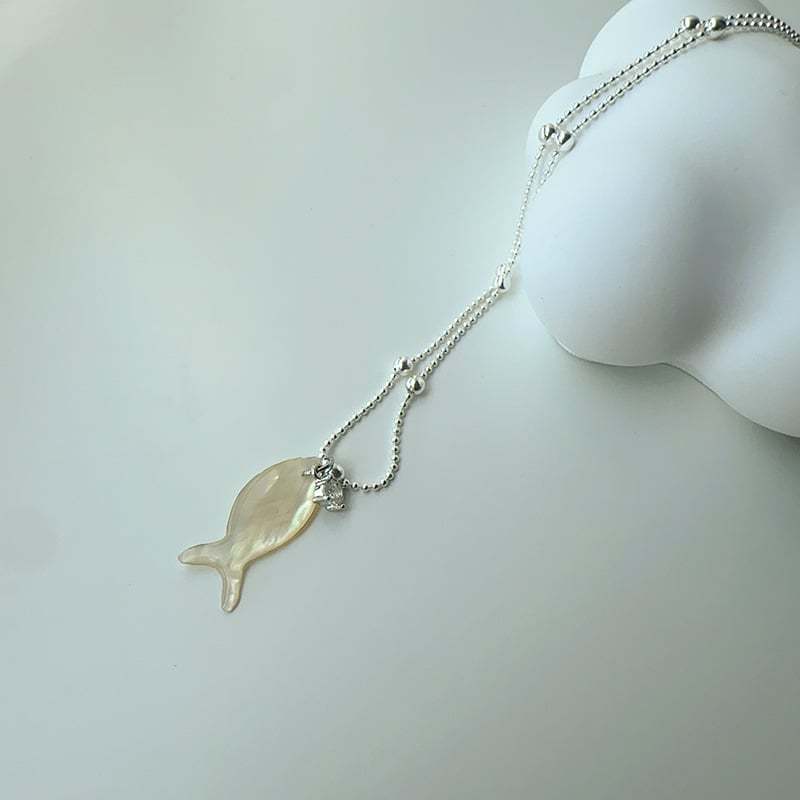 🐟✨ Ocean Dream Blue Fish Tail Earrings