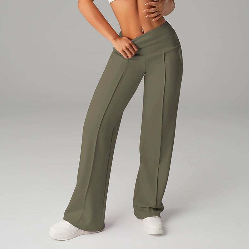 💕Women's Plain Loose Straight Leg Pants