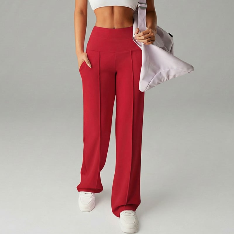 💕Women's Plain Loose Straight Leg Pants