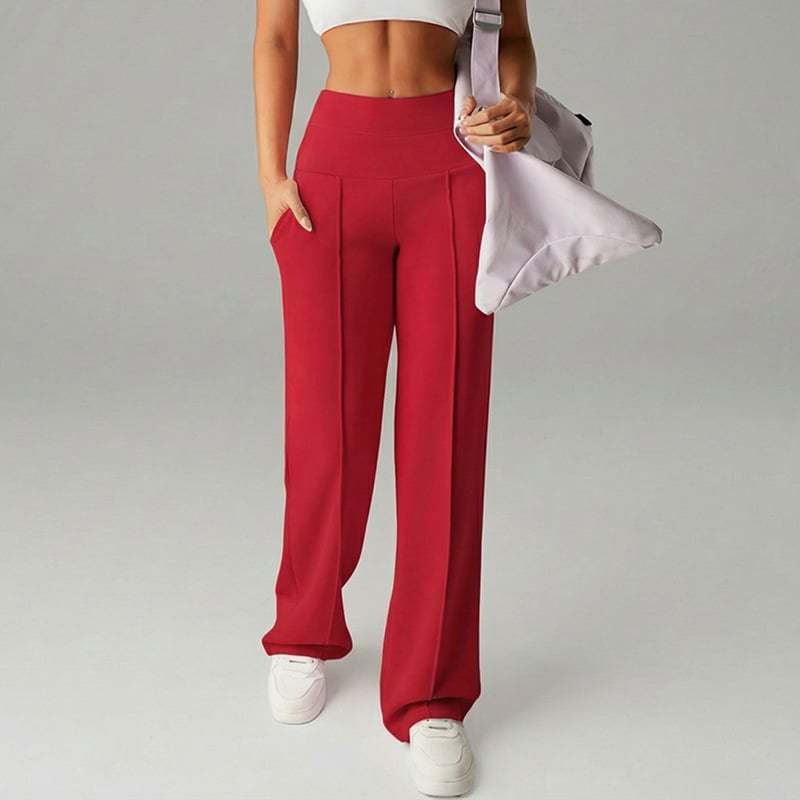 💕Women's Plain Loose Straight Leg Pants