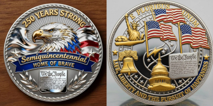 🏆Flash Sale 60% OFF - United States 250th Anniversary Commemorative Coin - Semiquincentennial Edition 🦅🇺🇸
