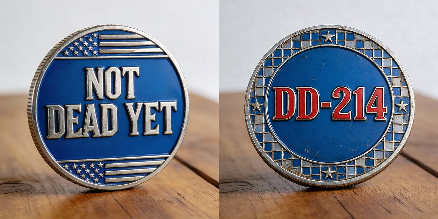 Veterans DD214 Commemorative Coin