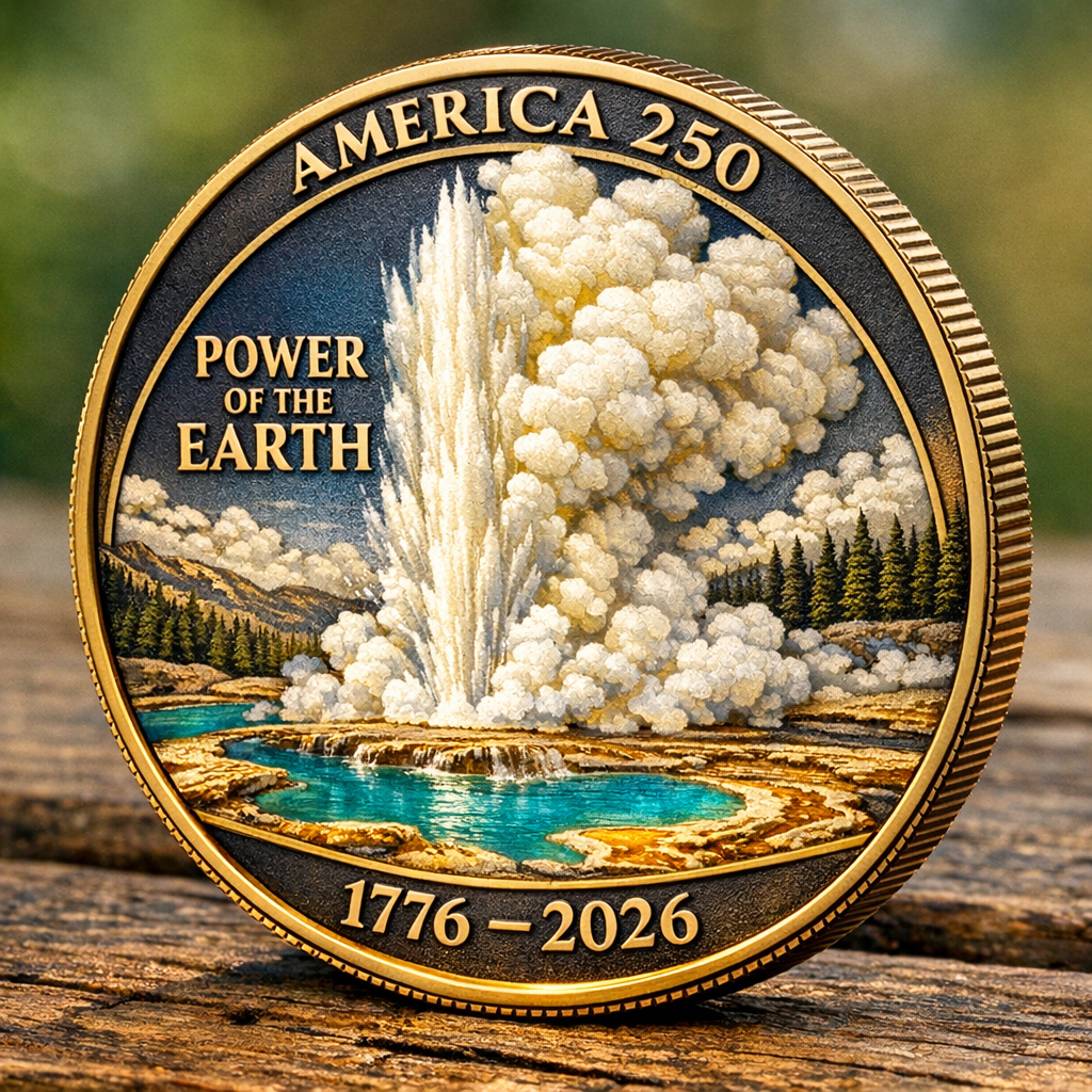 🏆Flash Sale 60% OFF - America 250 Power of the Earth Commemorative Coin