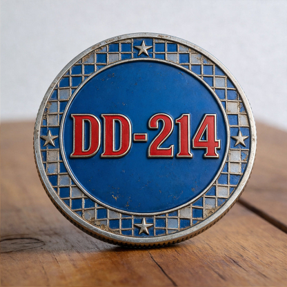 Veterans DD214 Commemorative Coin