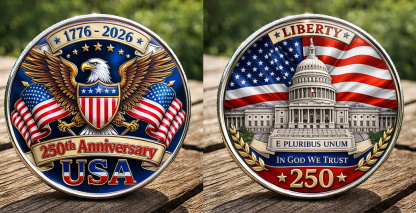 🏆Flash Sale 60% OFF -American Freedom 250th Anniversary Commemorative Coin