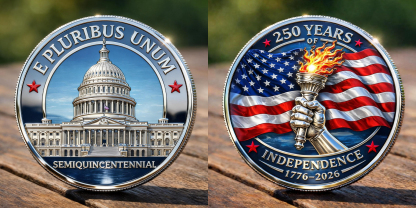 America 250th Anniversary Commemorative Coin