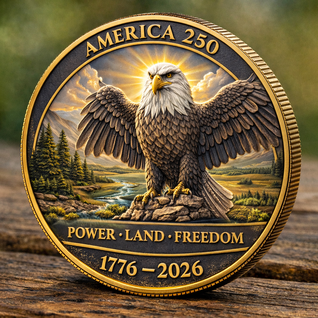🏆Flash Sale 60% OFF - America 250 Power of the Earth Commemorative Coin