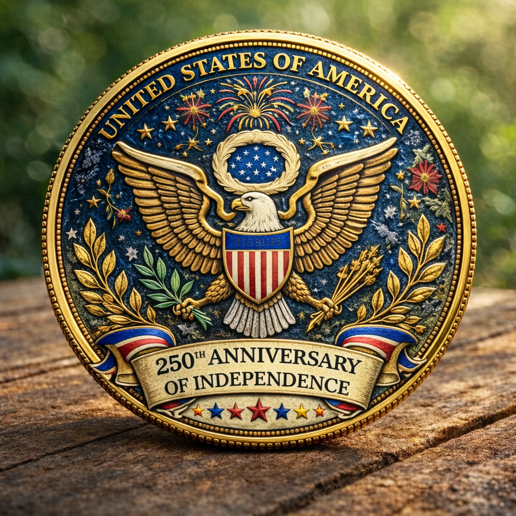🏆Flash Sale 60% OFF - 250th Anniversary of Independence Commemorative Coin
