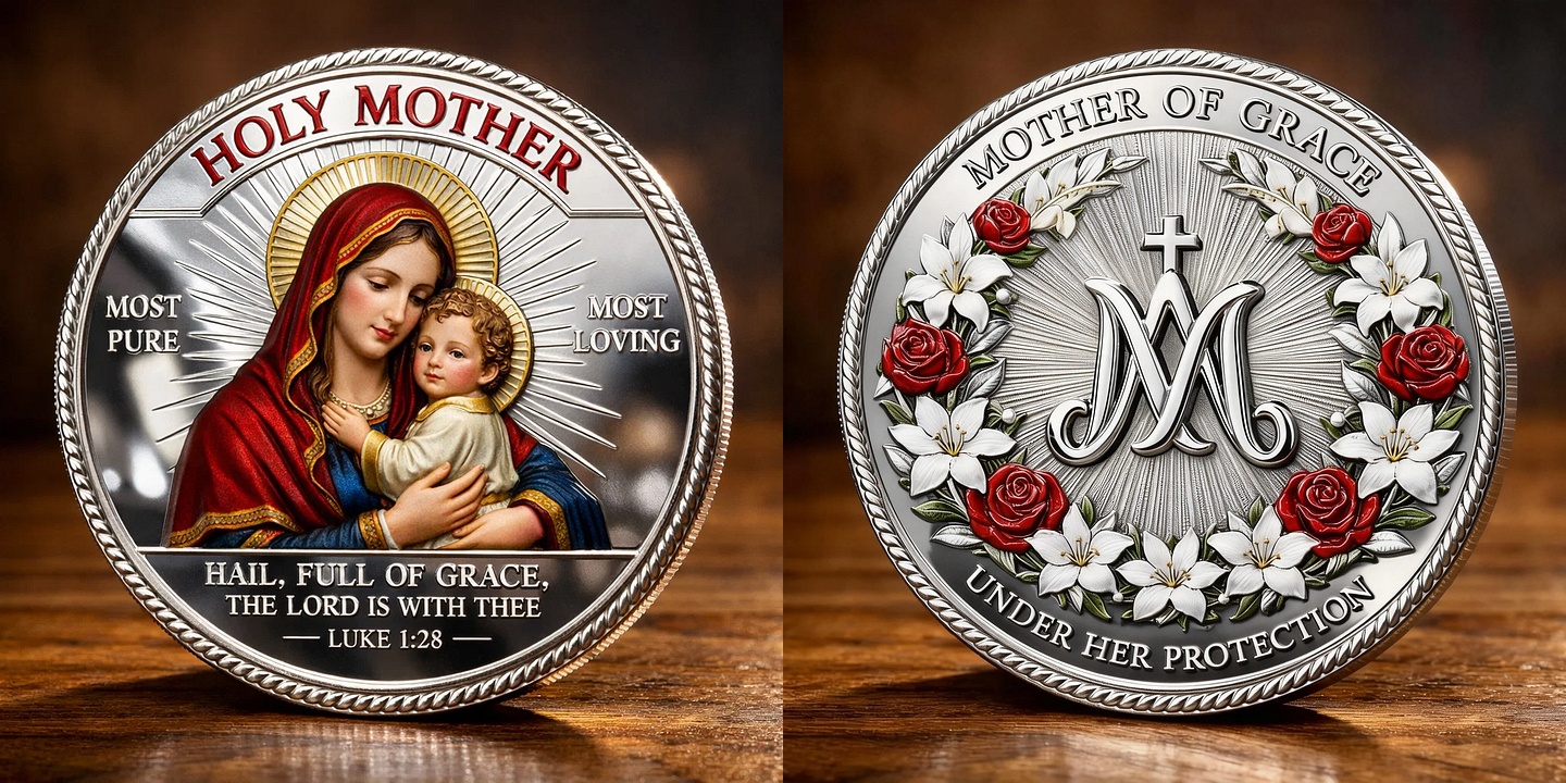 Holy Mother – Under Her Protection Commemorative Coin