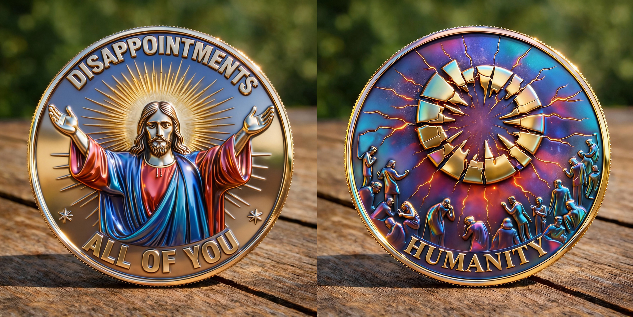 “Disappointments – All of You” Humanity Commemorative Coin