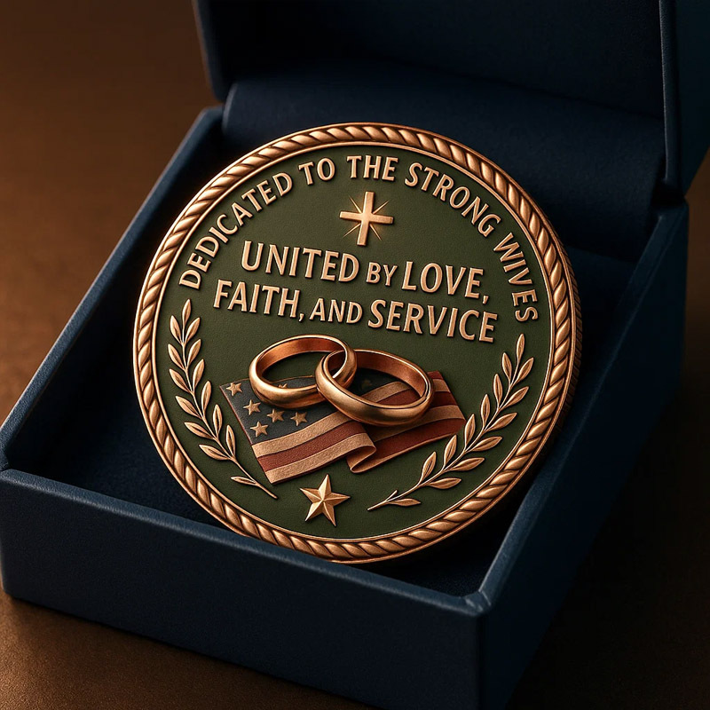 Women's Veteran Wife Commemorative Coin