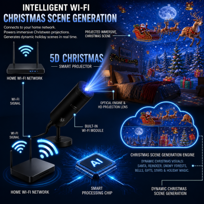 🎄Topacme® 5D Night Light Projector🎅