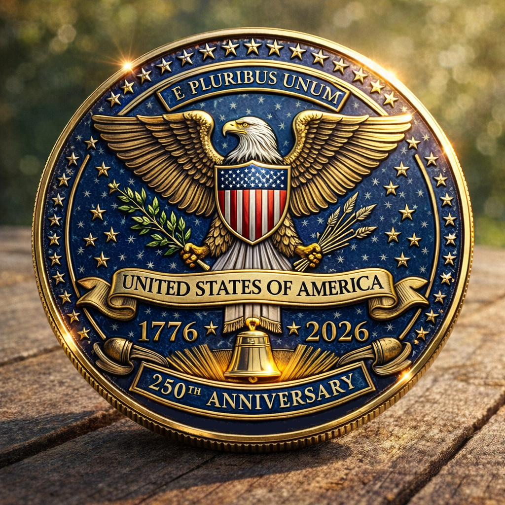 🏆Flash Sale 60% OFF - U.S 250th Anniversary Patriotic Commemorative Coin