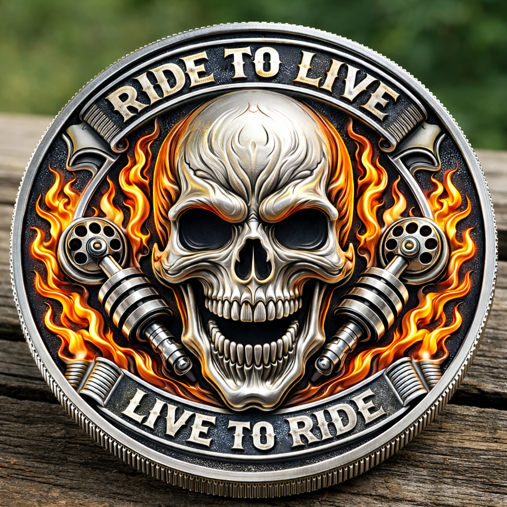🏆Flash Sale 60% OFF - The Biker’s Commemorative Freedom Coin