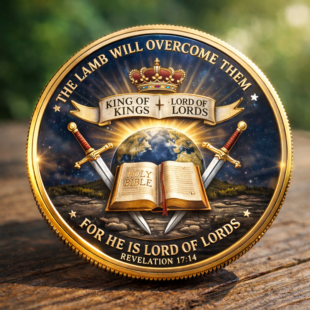 “Follow the Lamb” Christian Commemorative Coin