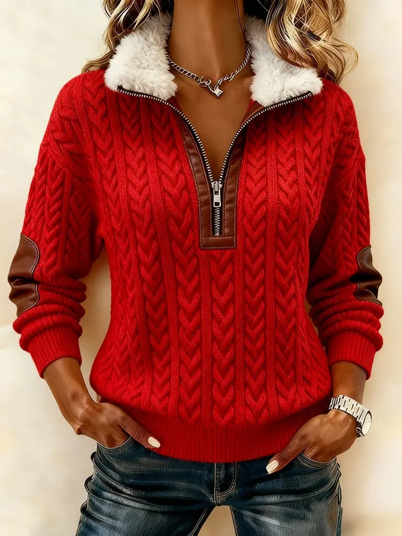 🎄 Clearance Sale 🔥 Women's Plush Knit Sweaters