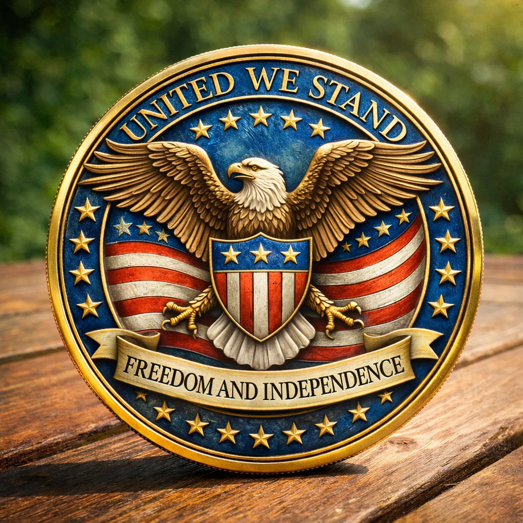 🏆Flash Sale 60% OFF - God Bless America Faith Commemorative Coin