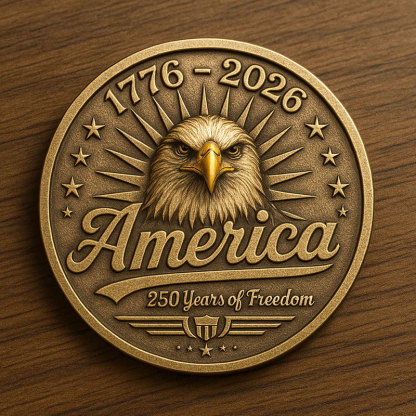 U.S. 250th Anniversary Commemorative Coin