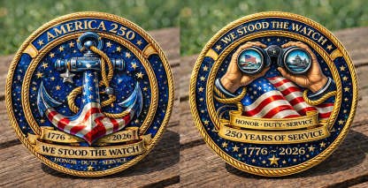 🏆Flash Sale 60% OFF - America 250: We Stood the Watch Commemorative Coin