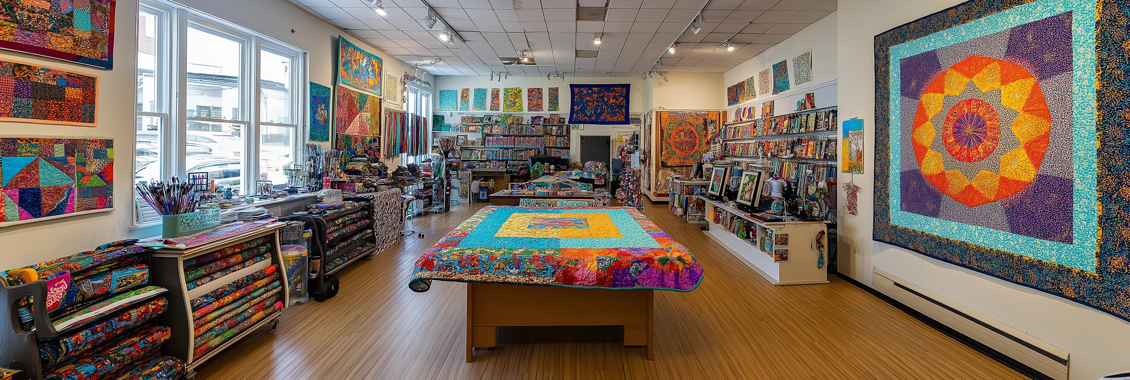 Three-piece quilted bedding set