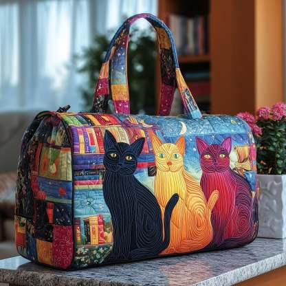Purrfect Triple Quilted Duffle Bag GFTONL5836
