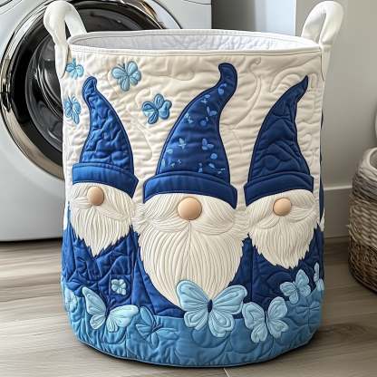 Gnome Quilted Laundry Basket GFTOXM342
