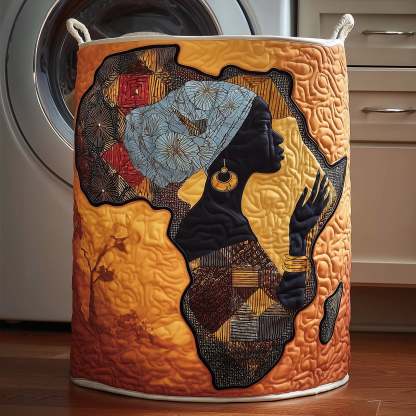 Sunlit Majesty Quilted Laundry Basket GFTOYC1035